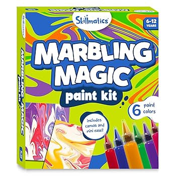 Skillmatics Marbling Magic Paint Kit
