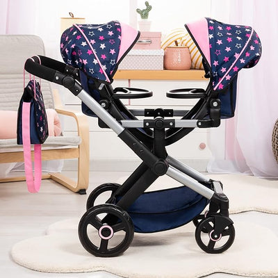 Bayer XEO Twin Dolls Pram  / Buggy