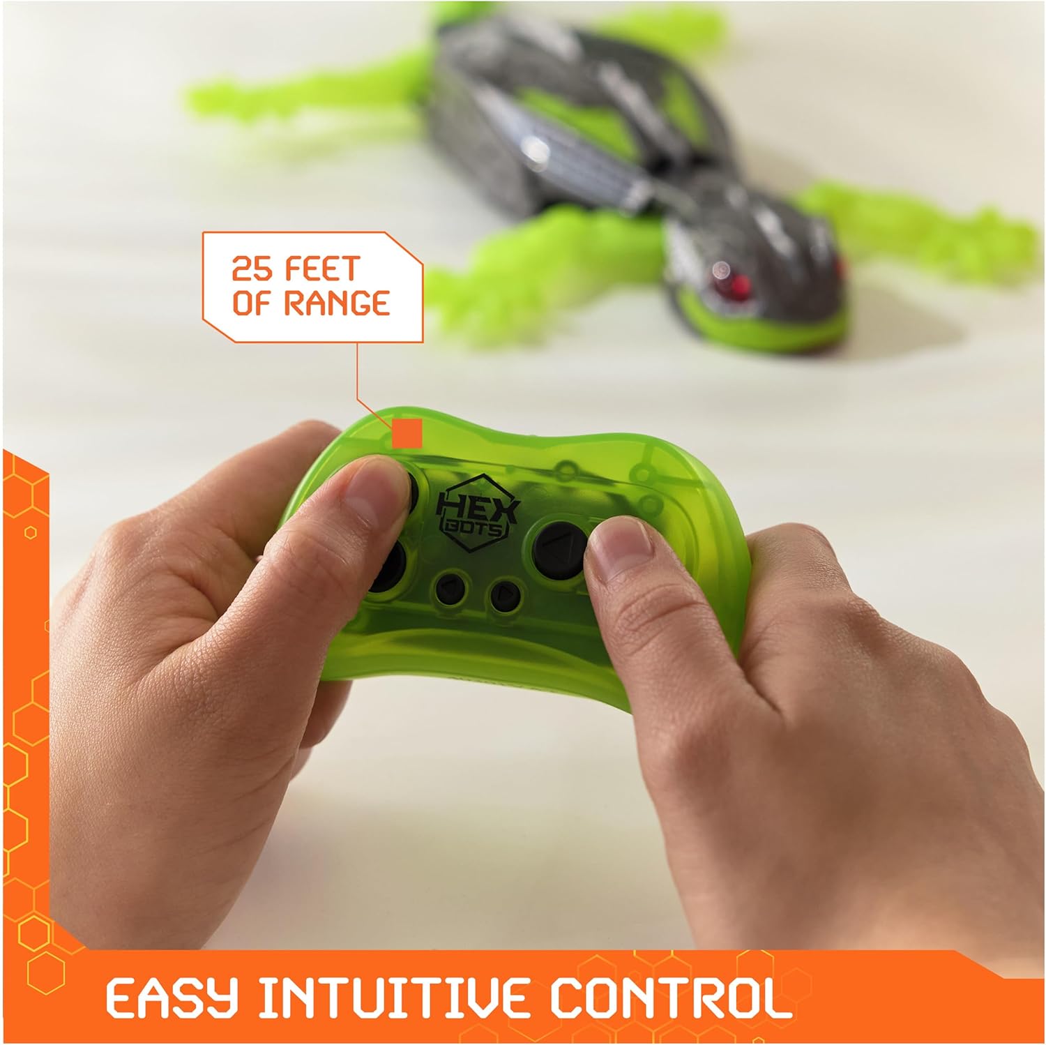 HEXBUG HEXBOT Remote Control Wall Crawler Gecko