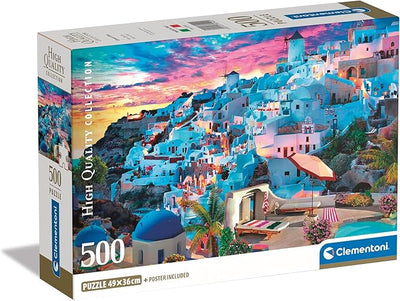Clementoni 500pc Jigsaw Puzzle Greek View