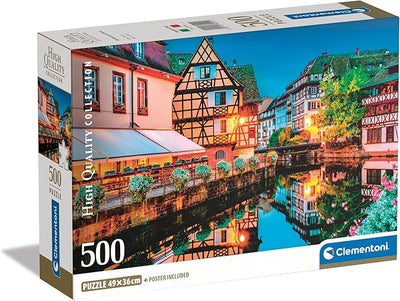 Clementoni 500pc Jigsaw Puzzle Strasbourg Old Town