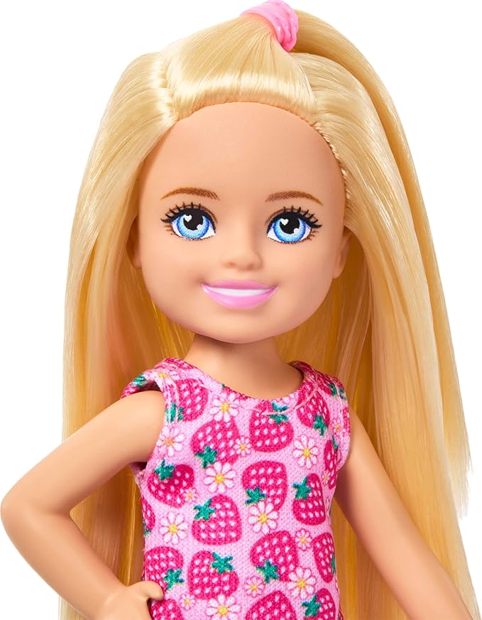 Barbie Chelsea Doll Strawberry Dress