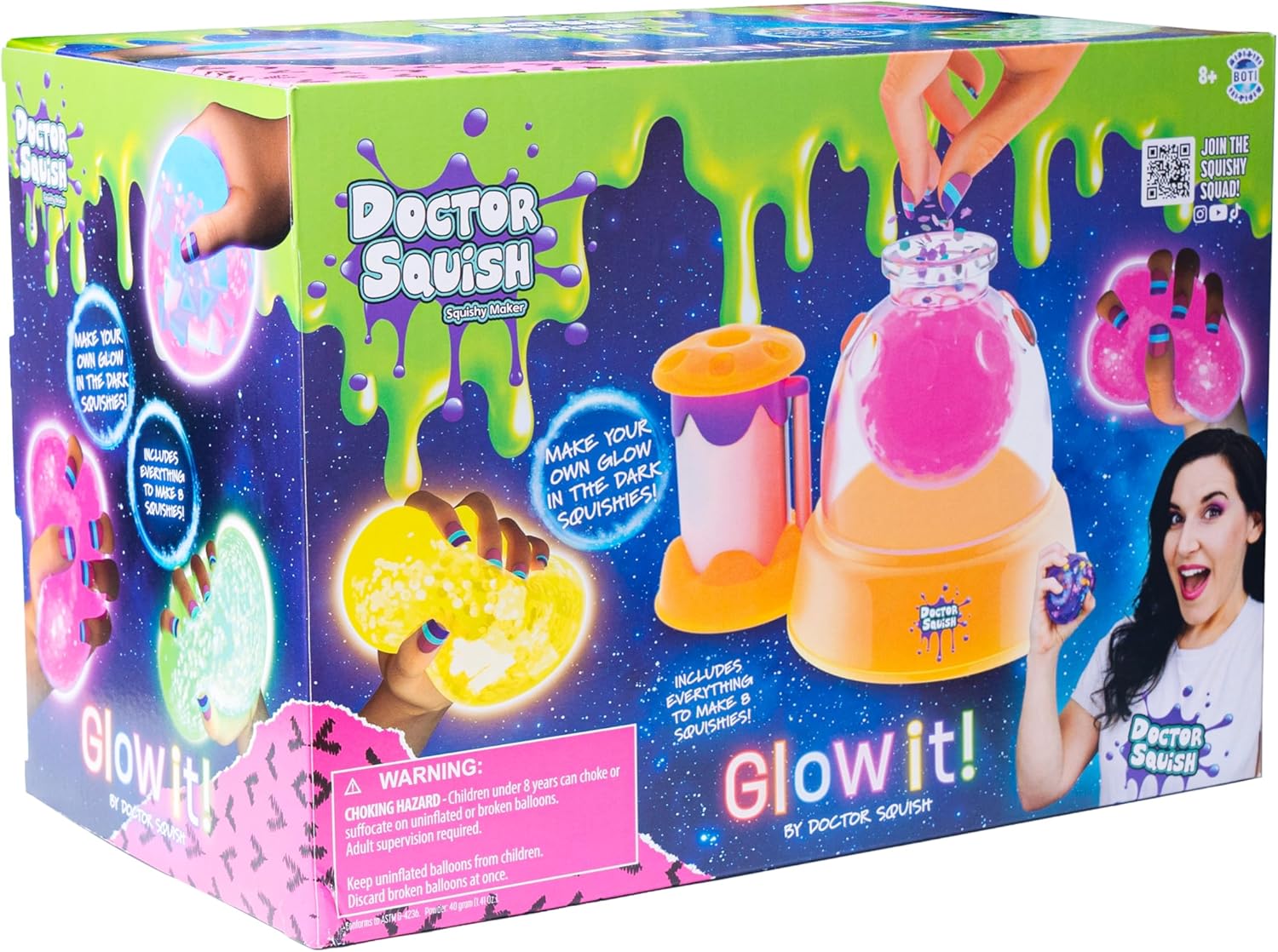 Doctor Squish Glow Squishy Maker