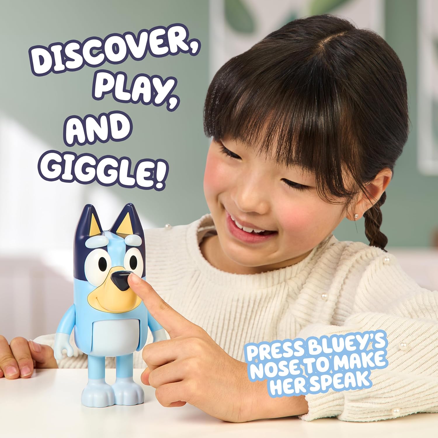 Bluey Chat Mates Single Figure Bluey