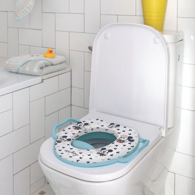 Mickey Mouse Baby Soft Potty Toilet Training Seat With Handles