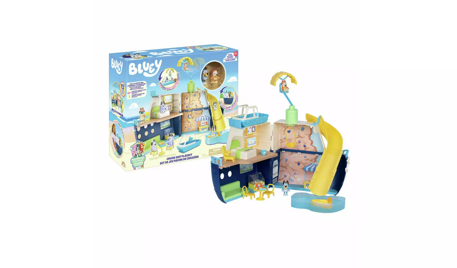 Bluey Cruise Ship Playset