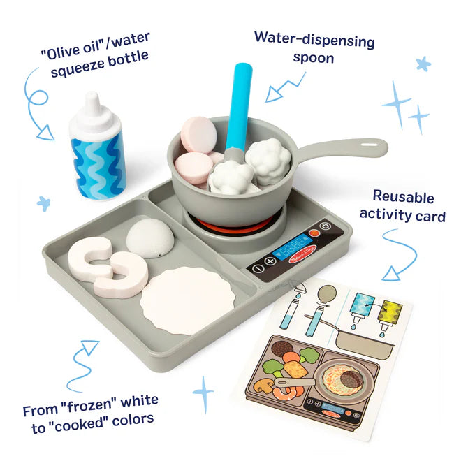 Melissa & Doug Simmer And Stir Stove Top Playset