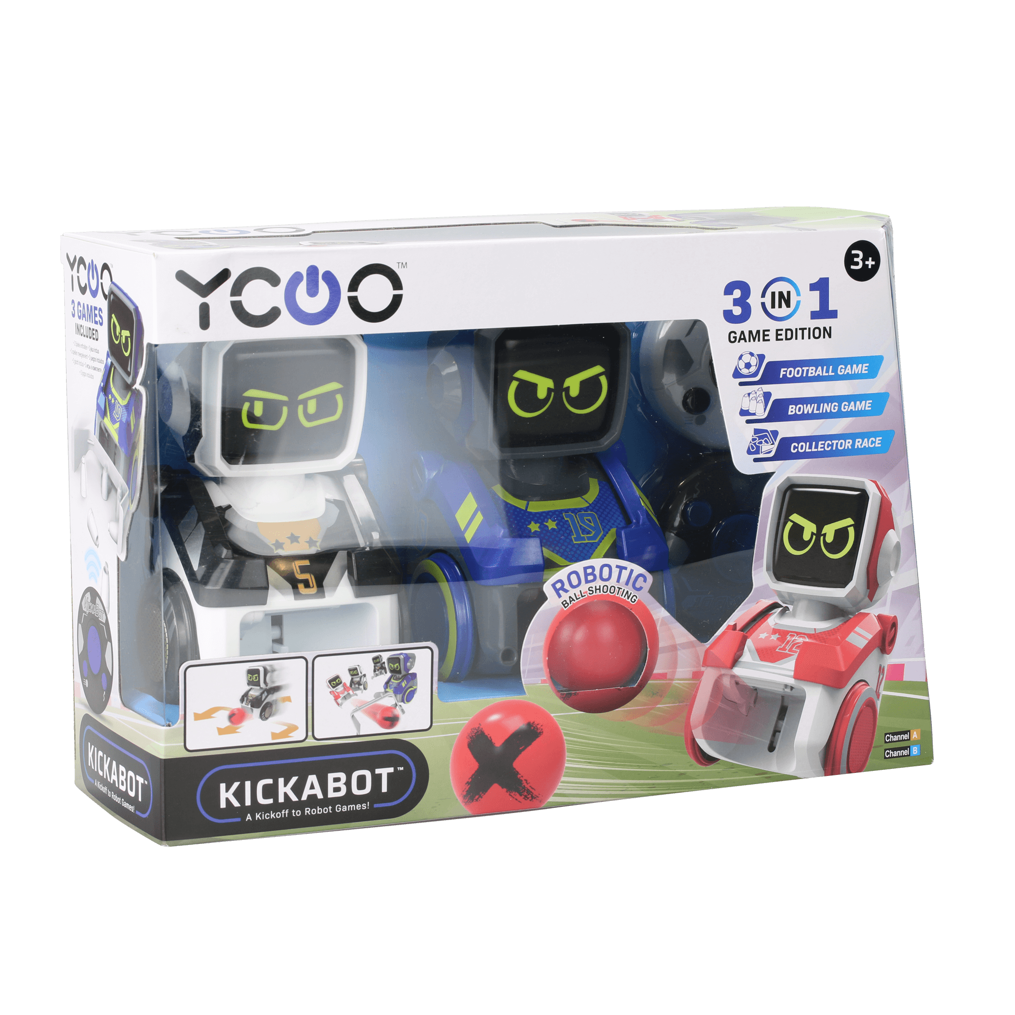 Kickabot Robot Games Twin Pack
