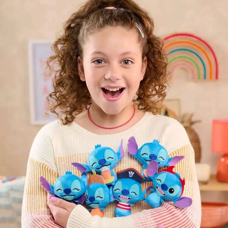 Disney Stitch Halloween Clip On Soft Toy Capsule Assorted