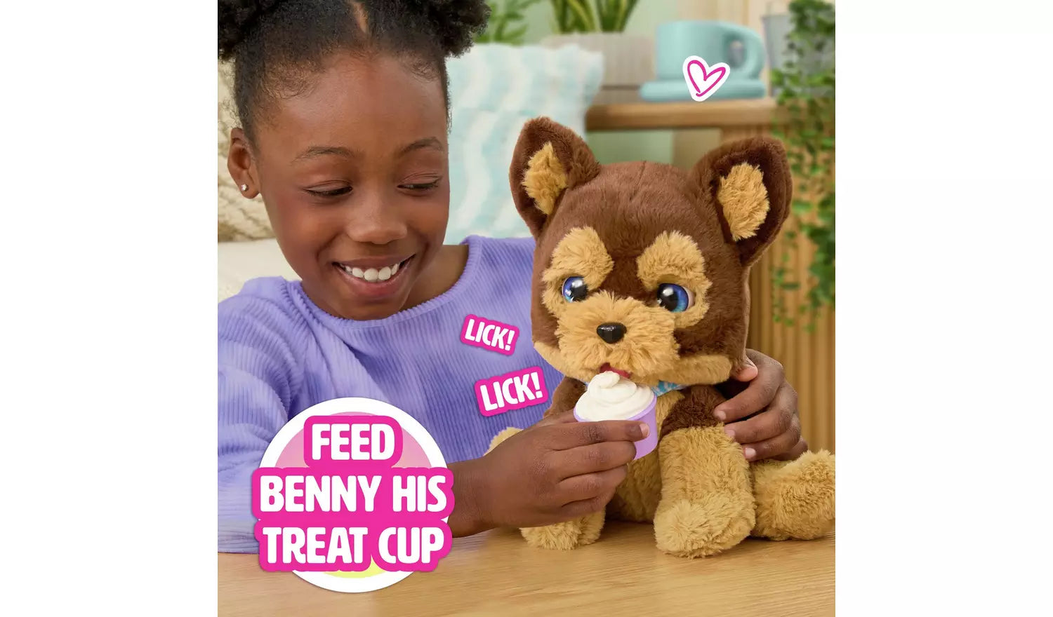 FurReal Benny Kiss And Cuddle Pup