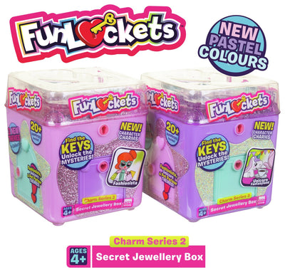 FunLockets Secret Jewellery Box Collectable Assorted