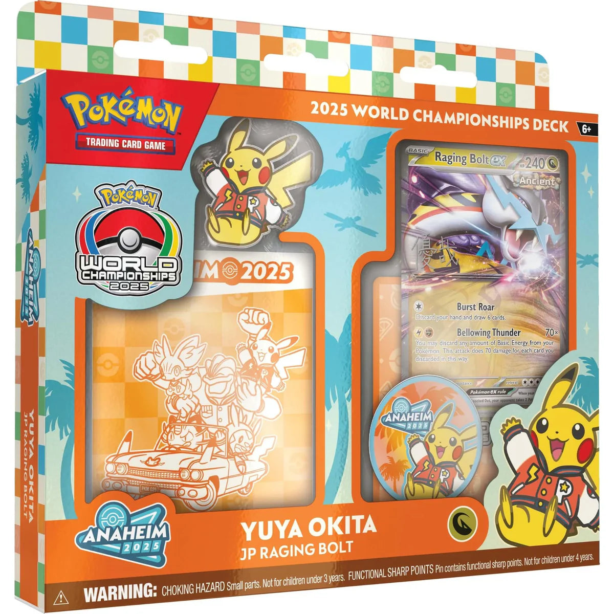 Pokemon TCG 2025 World Championship Deck Assorted