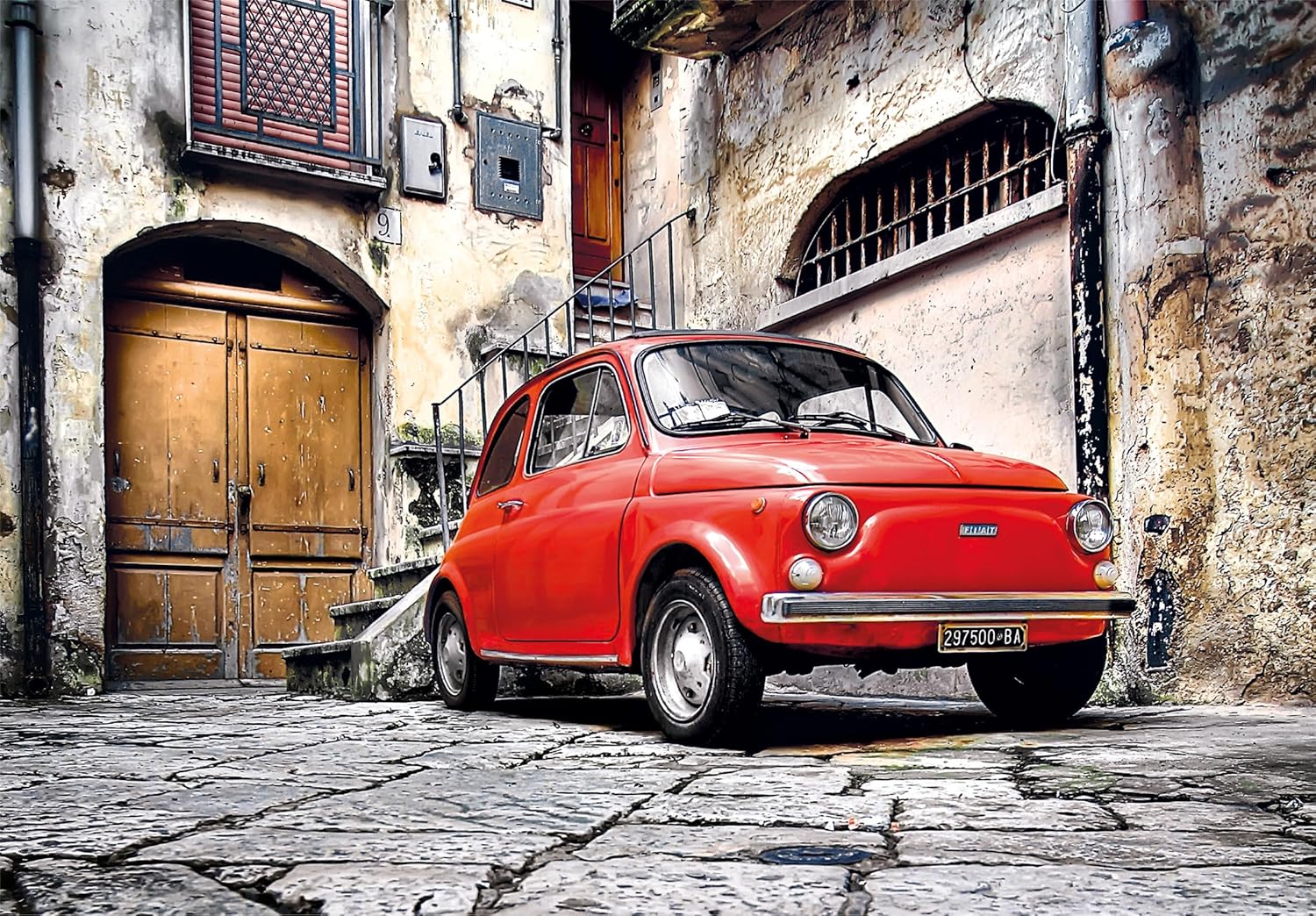 Clementoni 500pc Jigsaw Puzzle Fiat Cinquecento