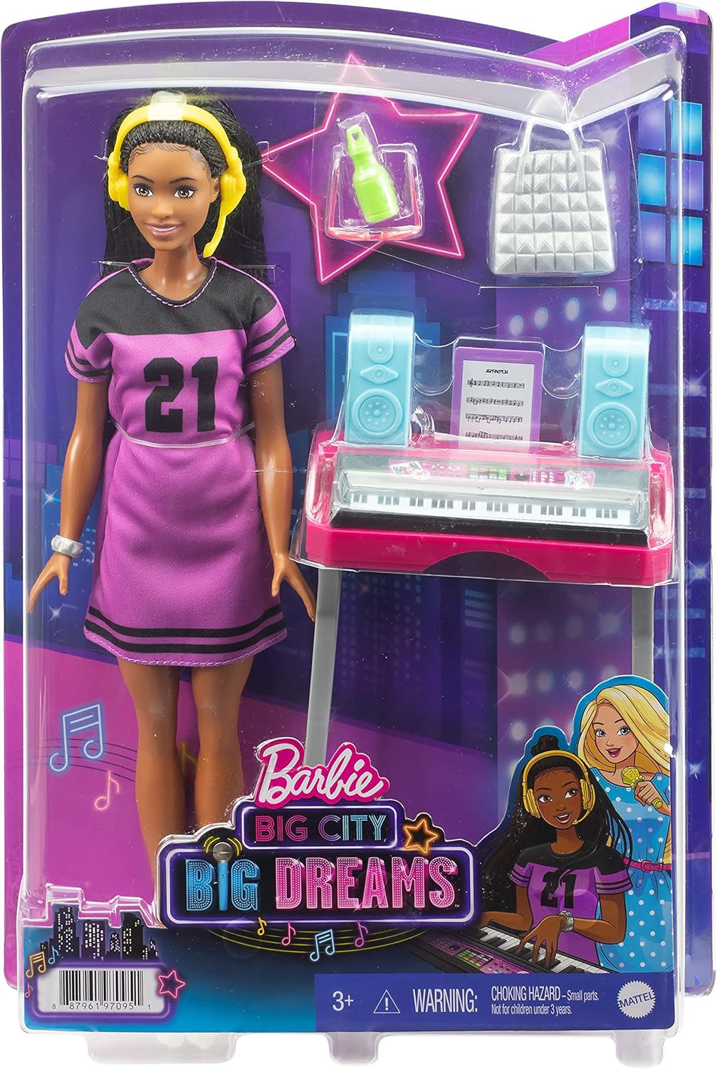 Barbie Big City Dreams Doll And Accessories Playset