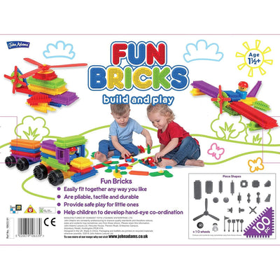 Fun Bricks Build And Play 100pc Set