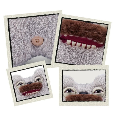 Fuggler Hairy Fuggs 9" Funny Ugly Monster Soft Toy Old Tooth