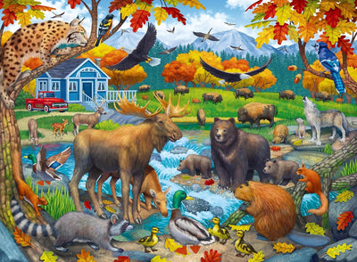 Ravensburger Wildlife Gathering 150pc XXL Jigsaw Puzzle