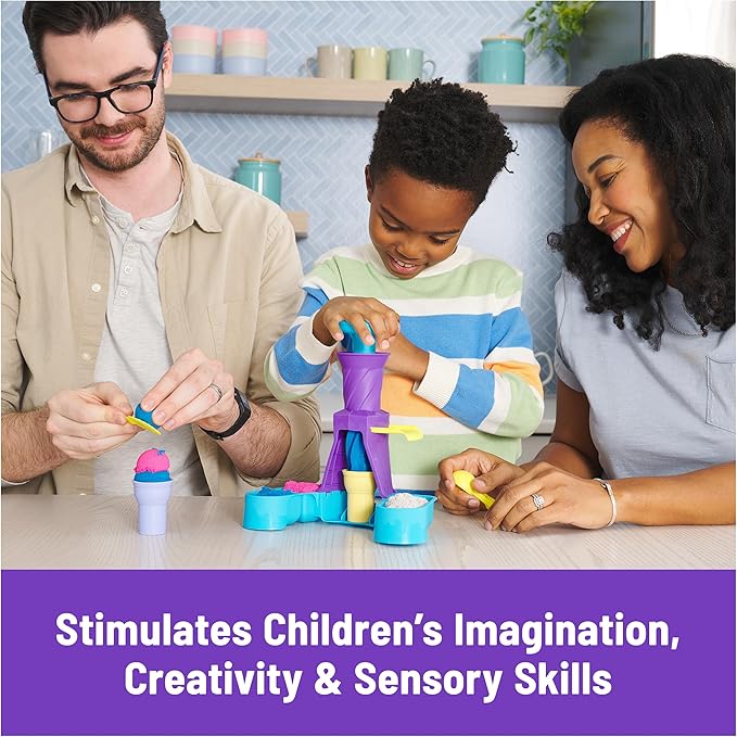 Kinetic Sand Soft Serve Station Playset