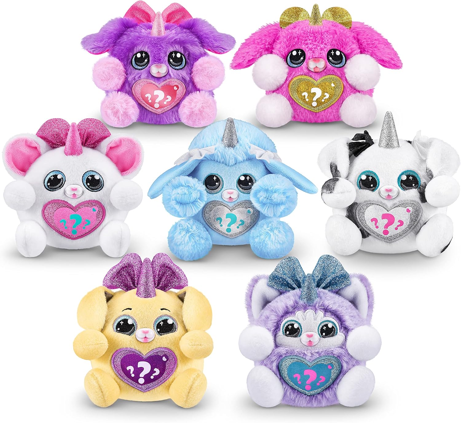 Rainbocorns Puppycorn Bow Surprise Soft Toy