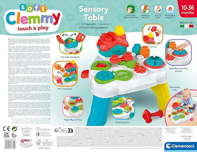 Clementoni Soft Clemmy Touch And Play Sensory Table