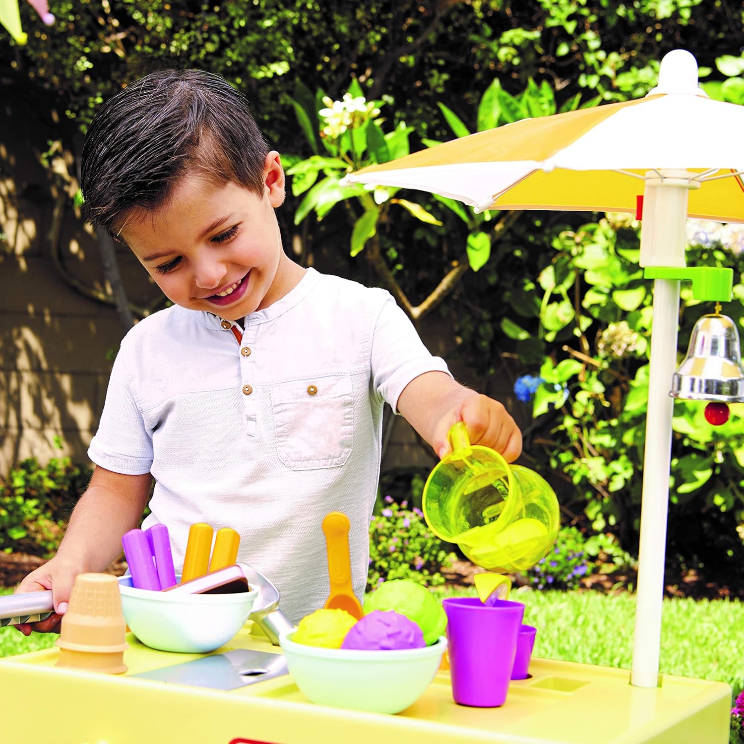 Little Tikes 2 In 1 Lemonade And Ice Cream Stand