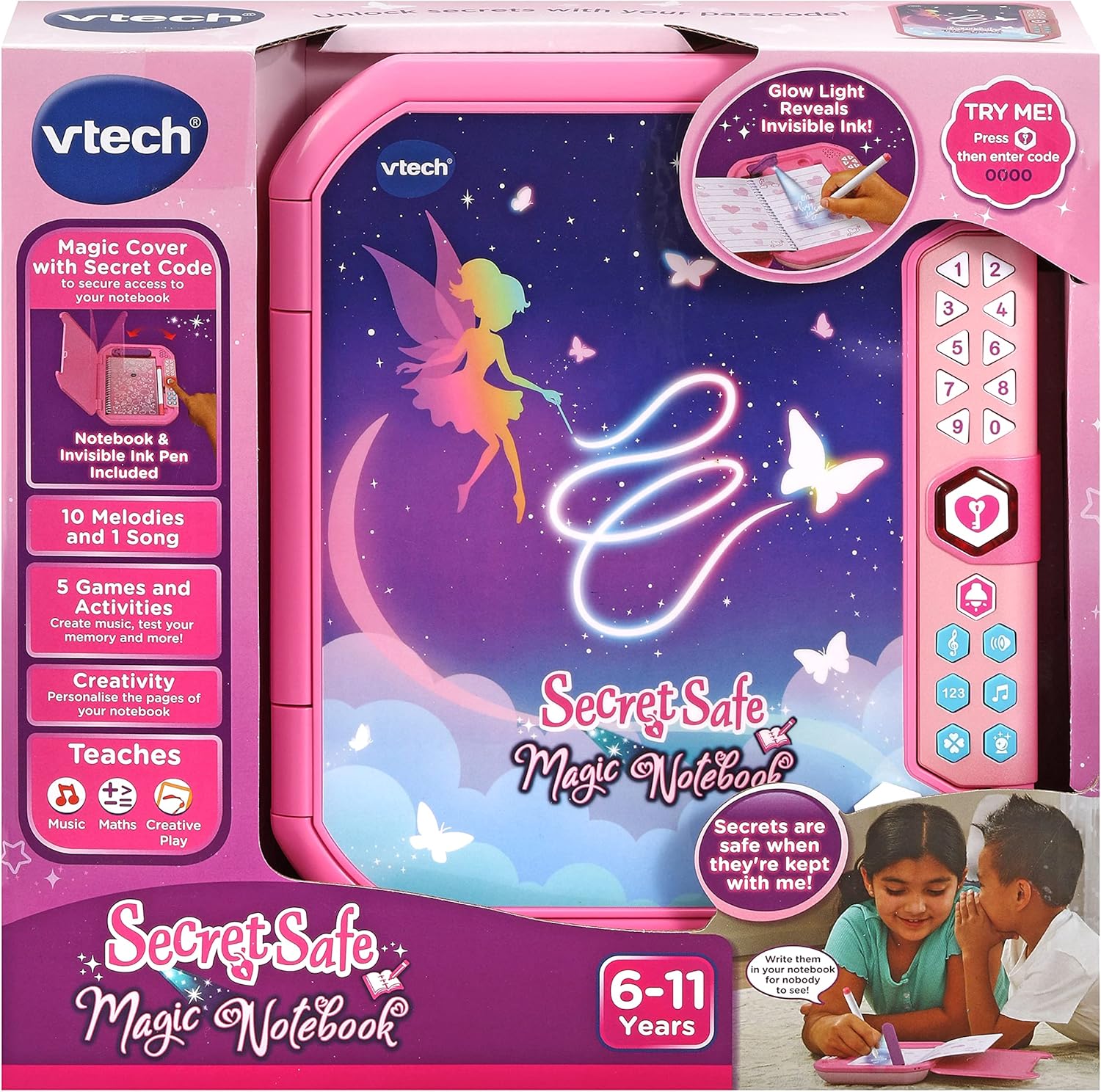 VTech Secret Safe Magic Notebook