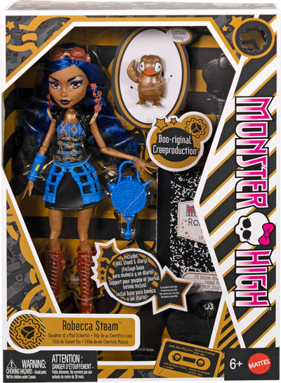 Monster High Booriginal Creeproduction Collector Doll Robecca Steam