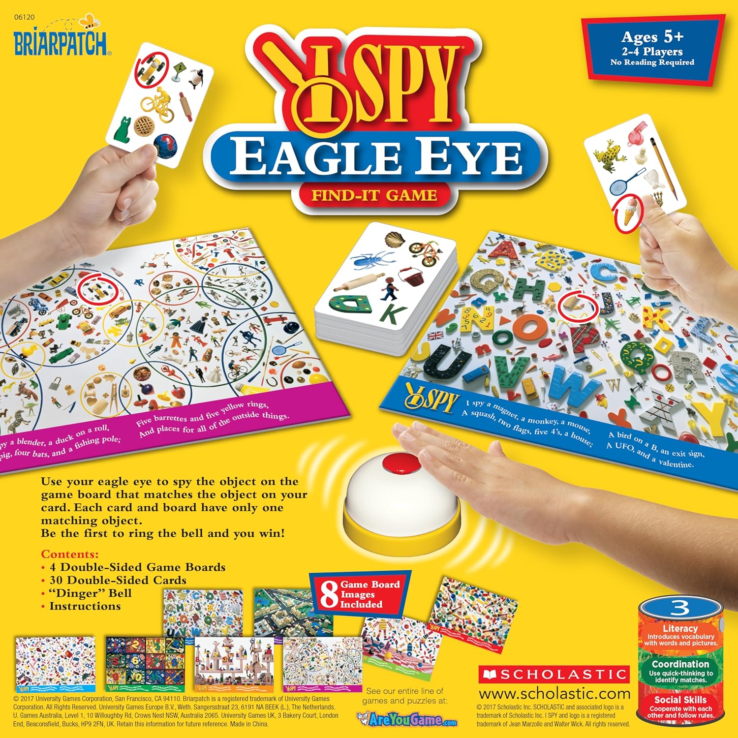 I Spy Eagle Eye Find -It Game
