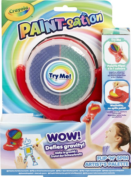 Crayola Flip N' Spin Paint Station Palette