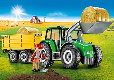 Playmobil Country 9317 Tractor With Trailer