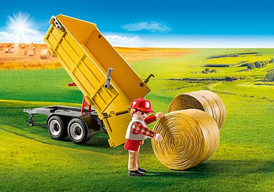 Playmobil Country 9317 Tractor With Trailer
