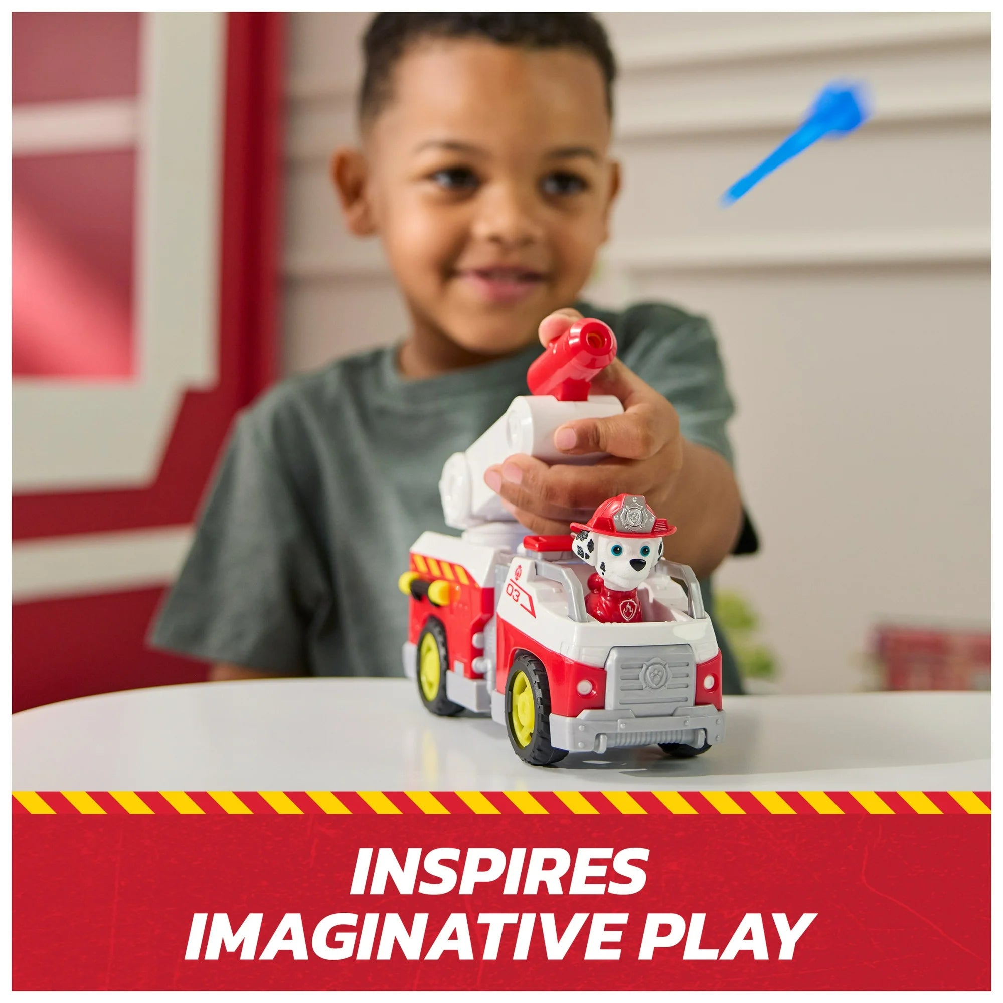 Paw Patrol Fire Rescue Vehicle Marshall With Fire Rescue Truck