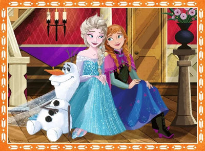 Disney Frozen 4 In A Box Jigsaw Puzzles