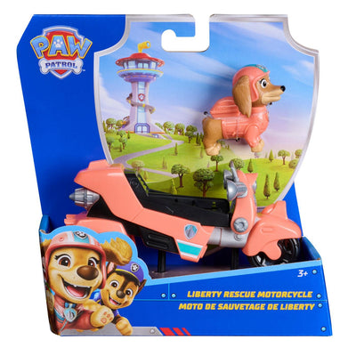 Paw Patrol Liberty Rescue Motorcycle Vehicle With Liberty Figure