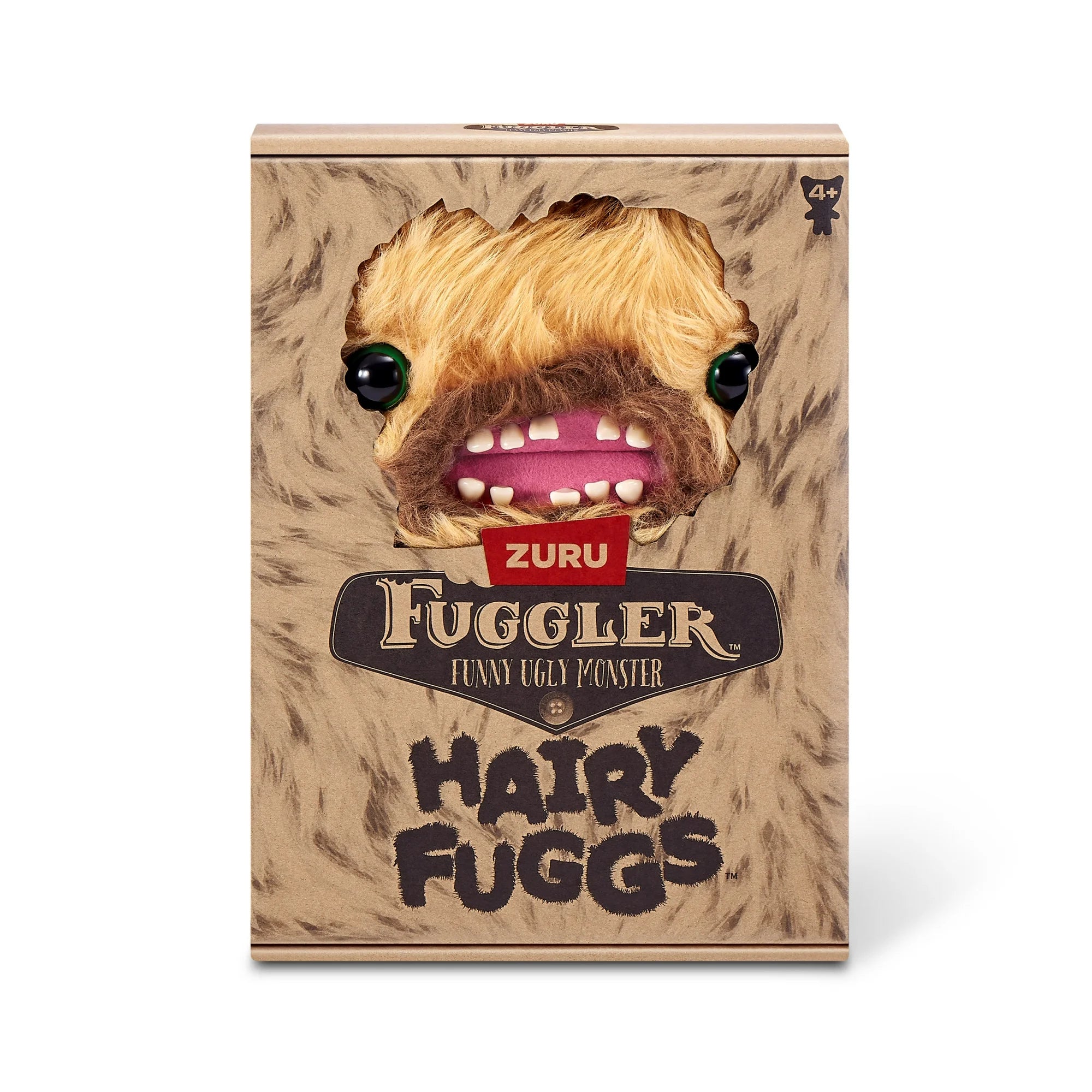 Fuggler Hairy Fuggs 9" Funny Ugly Monster Soft Toy Screech