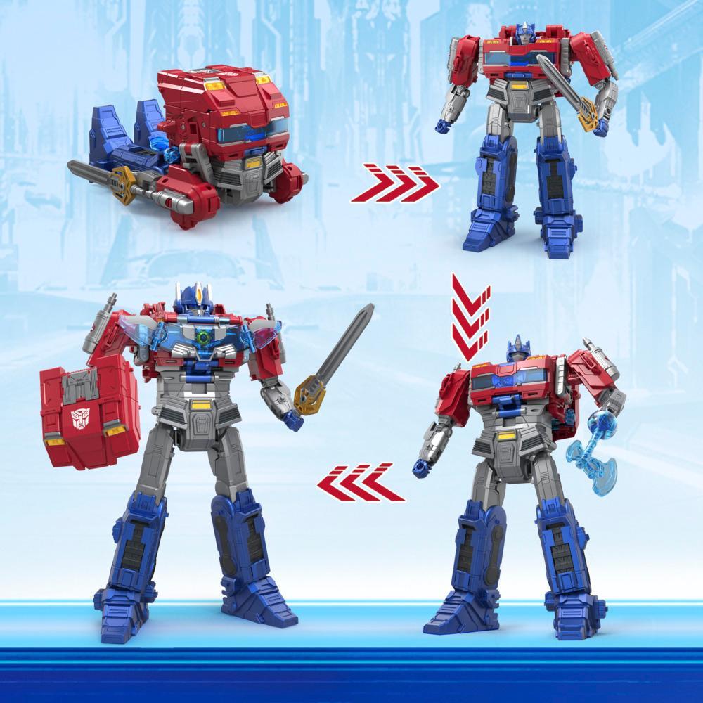 Transformers One Power Flip Optimus Prime