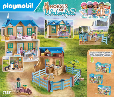 Playmobil Country 71351 Waterfall Ranch 264pc Playset