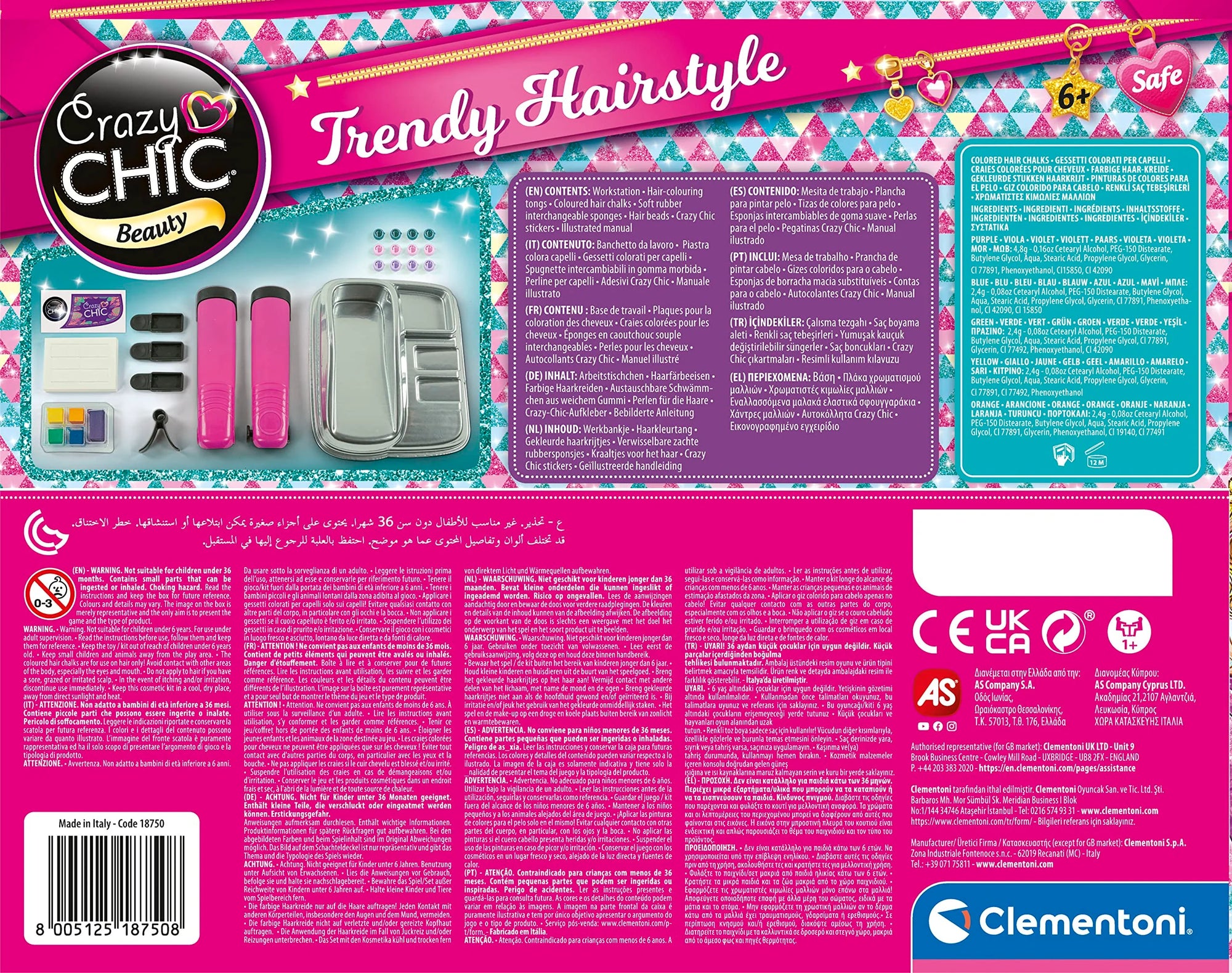 Crazy Chic Beauty Trendy Hairstyle Playset
