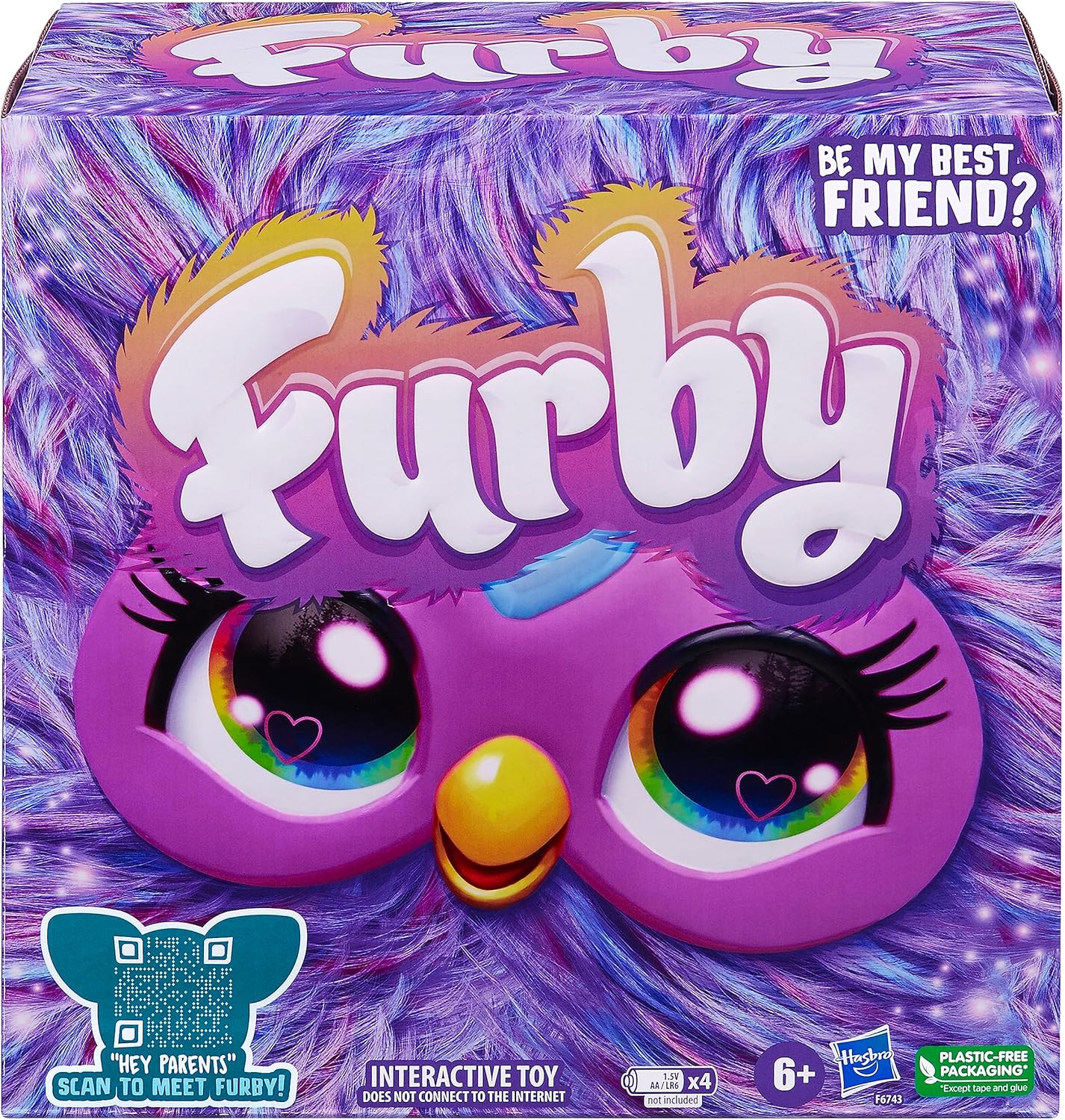 Furby Interactive Toy Purple