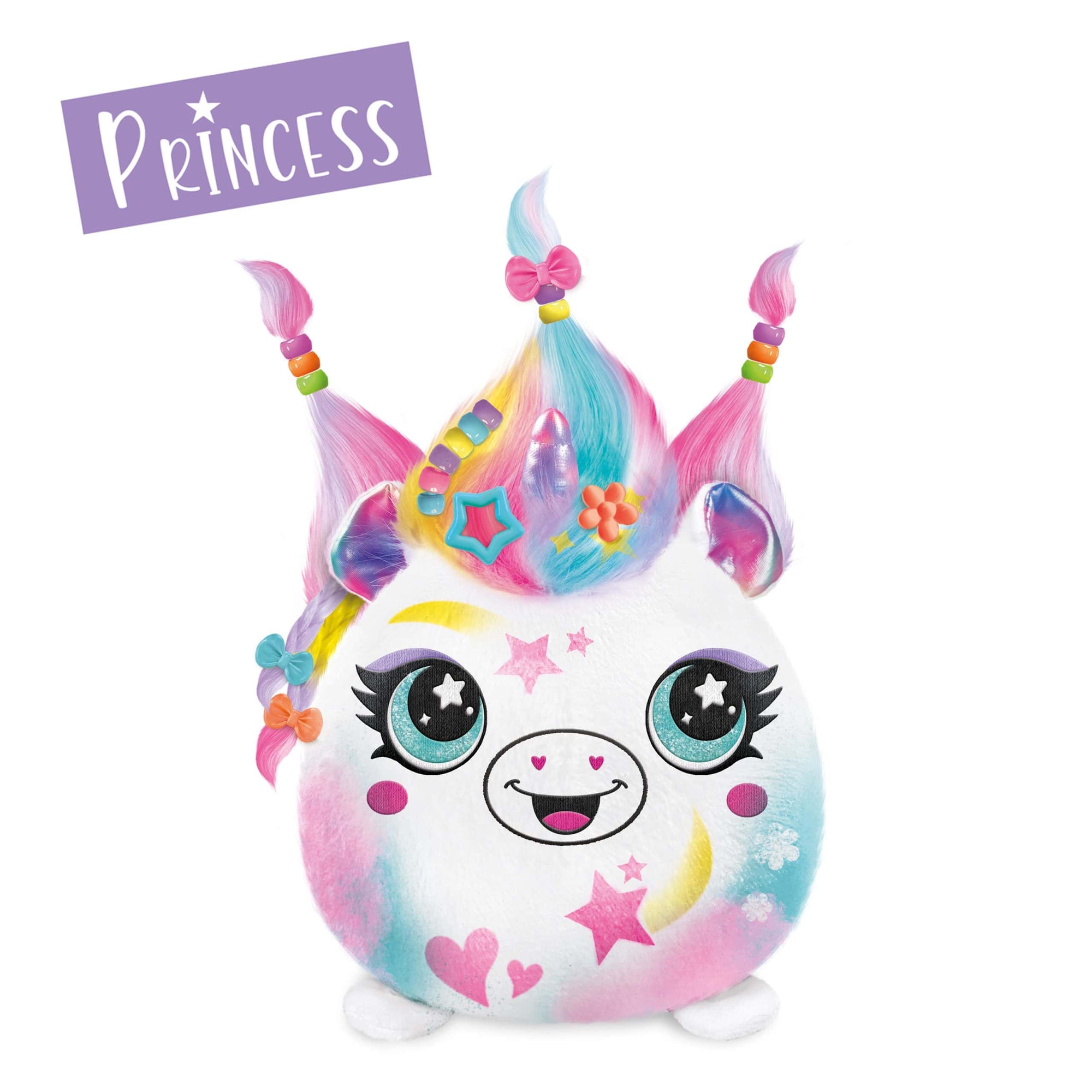 Airbrush Plush Hairiffic Squishy Assorted Colours