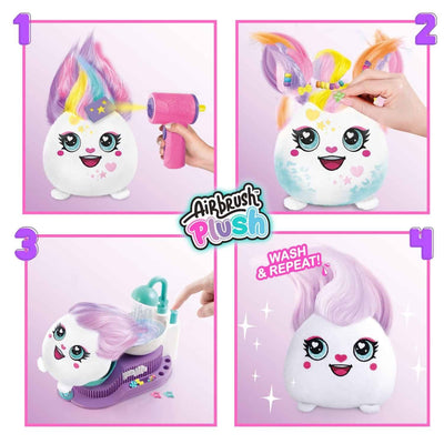 Airbrush Plush Hairiffic Salon Playset