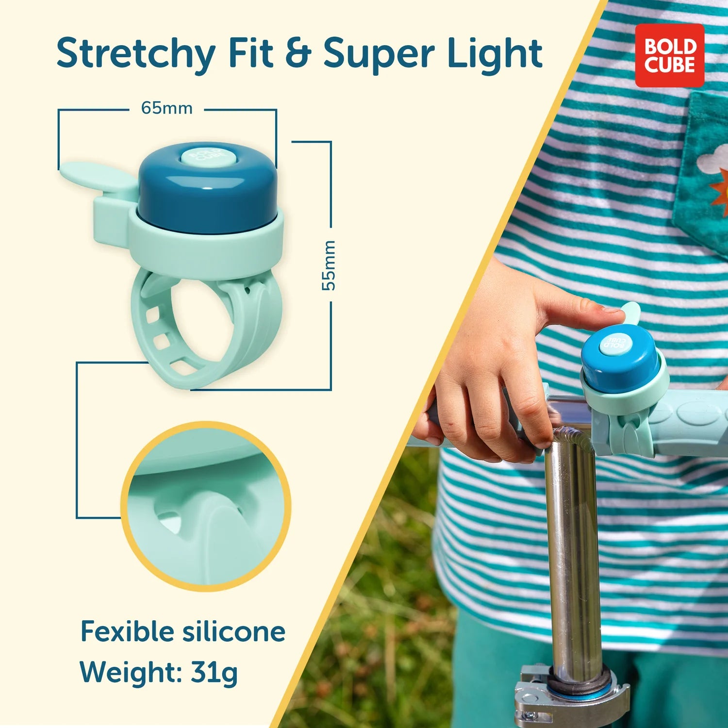BoldCube Scooter / Bike Bell