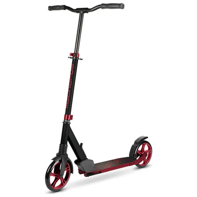BoldCube 200mm Big Wheel Foldable Scooter Burgundy