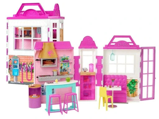 Barbie Cook N' Grill Restaurant And Doll Playset
