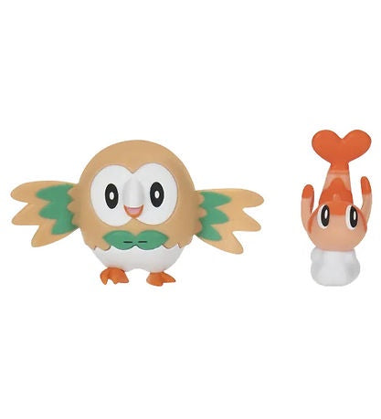 Pokemon Battle Figure Pack Rowlet / Tatsugiri
