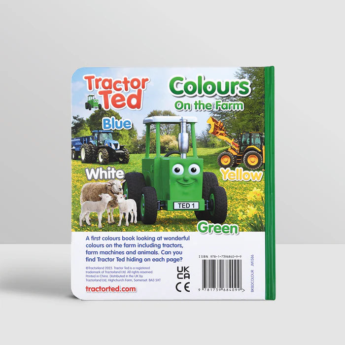 Tractor Ted Colours On The Farm Book