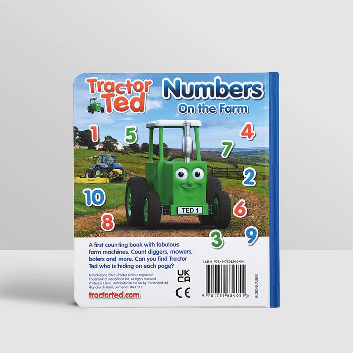 Tractor Ted Numbers On The Farm Book