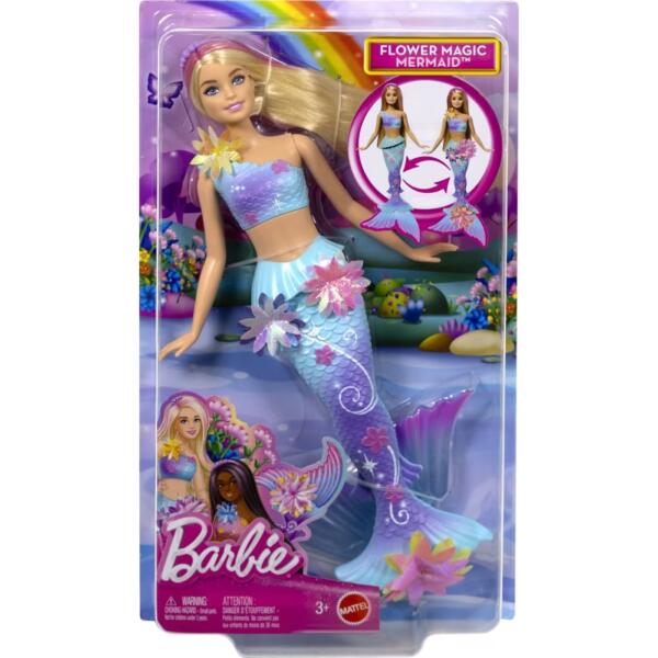 Barbie Flower Magic Mermaid Doll
