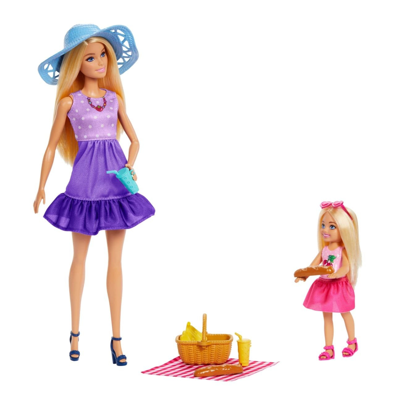 Barbie Malibu And Chelsea Doll Family And Friend 2 Pack