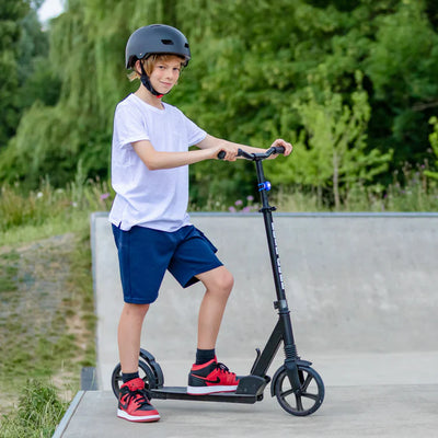 BoldCube 200mm Big Wheel Foldable Scooter Charcoal
